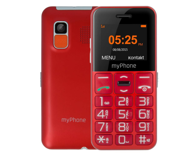 MYPHONE Halo EASY Red - 373255 - zdjęcie 7